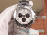 JH Factory Rolex Daytona Watch Arabic Number Dial Stainless Steel Bezel Watch